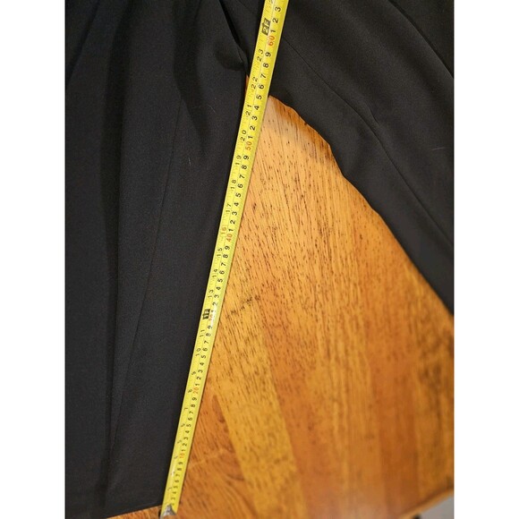 Calvin Klein Jumpsuit Black Sleeveless Wide Leg Size 10 Career Wear CD0C12P2 - Picture 9 of 11